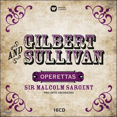 Malcolm Sargent Ʈ  : ䷹Ÿ (Gilbert & Sullivan: Operettas)