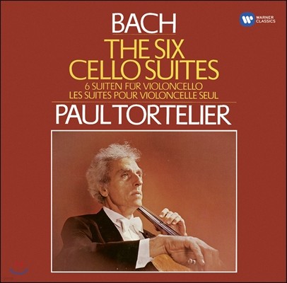 Paul Tortelier :  ÿ  (Bach: Cello Suites Nos. 1-6, BWV1007-1012)