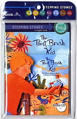 Stepping Stones (Fiction) : The Paint Brush Kid (Book+CD)