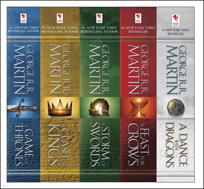 George R. R. Martin`s A Game of Thrones 5-Book Boxed Set (Song of Ice and Fire Series)