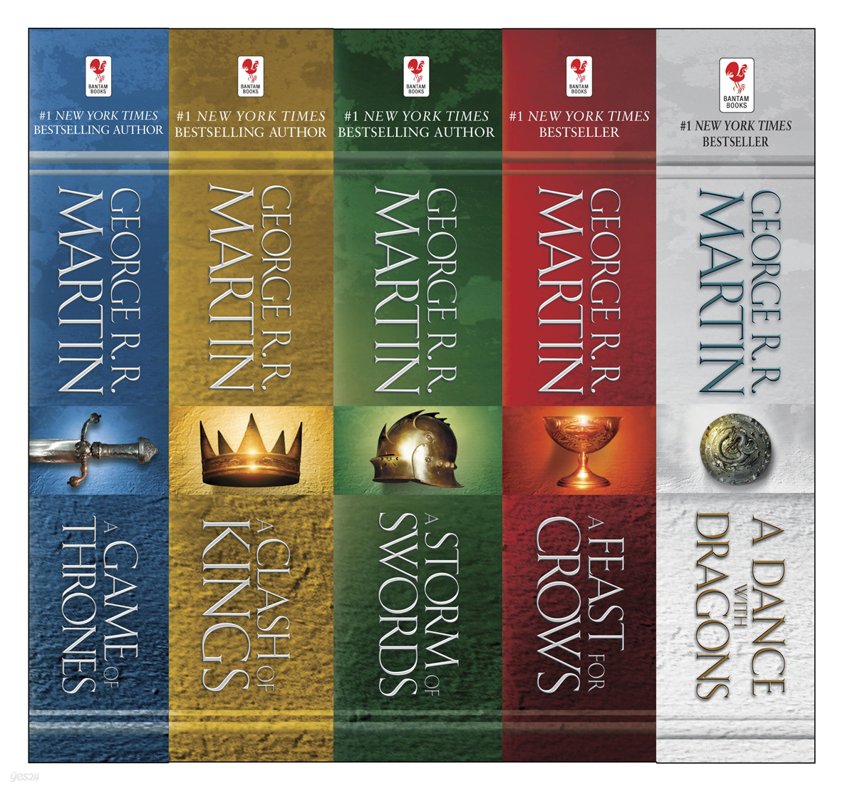 George R. R. Martin&#39;s A Game of Thrones 5-Book Boxed Set (Song of Ice and Fire Series)