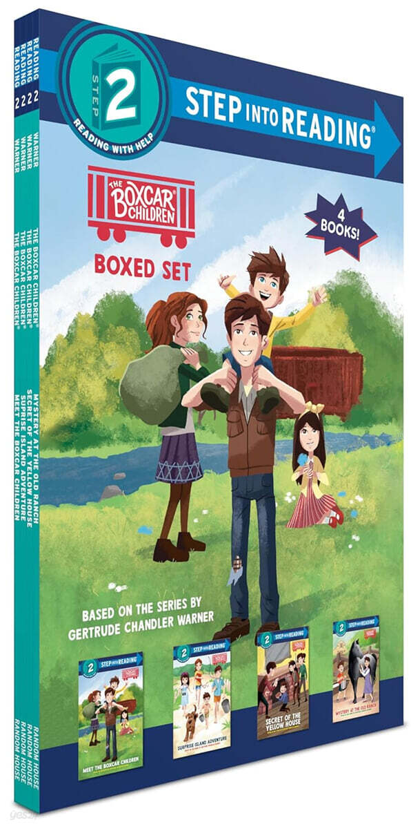 Boxcar Children Step Into Reading Boxed Set #1: Boxcar Children Early Reader (Step Into Reading) and Mystery at the Old Ranch