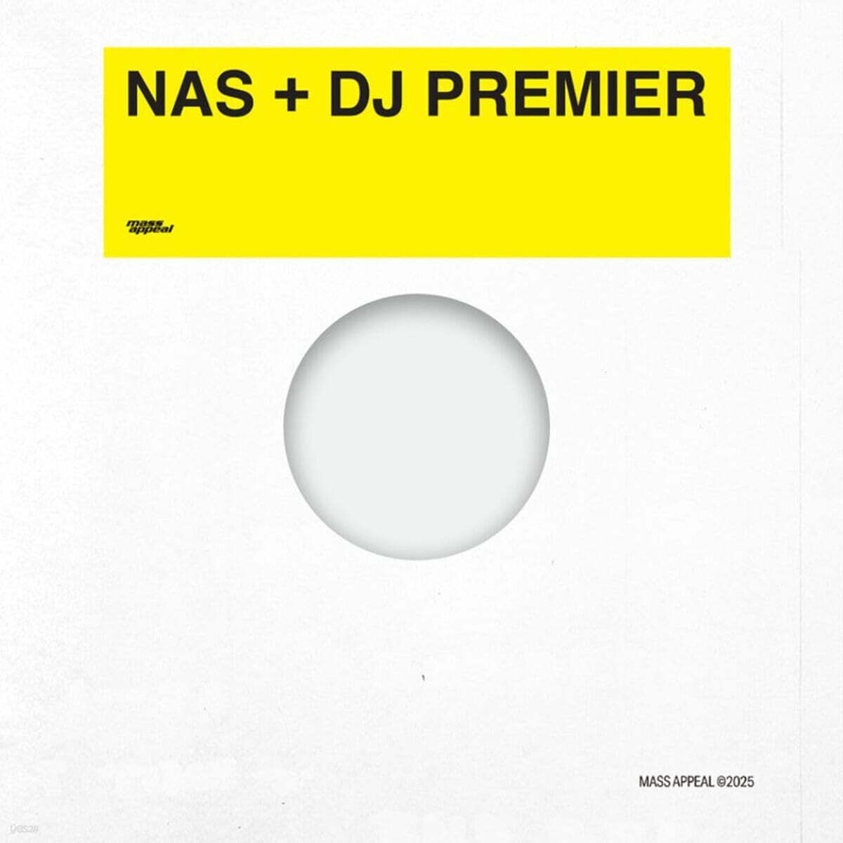 Nas &amp; DJ Premier (나스 &amp; DJ 프리미어) - Light - Years [2LP]