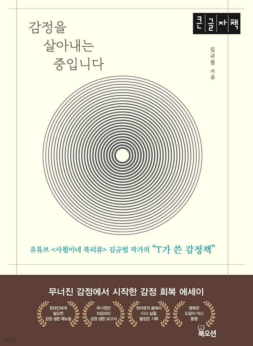 감정을 살아내는 중입니다 (큰글자책)