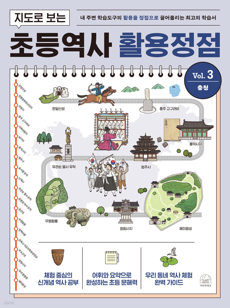 지도로 보는 초등역사 활용정점 3