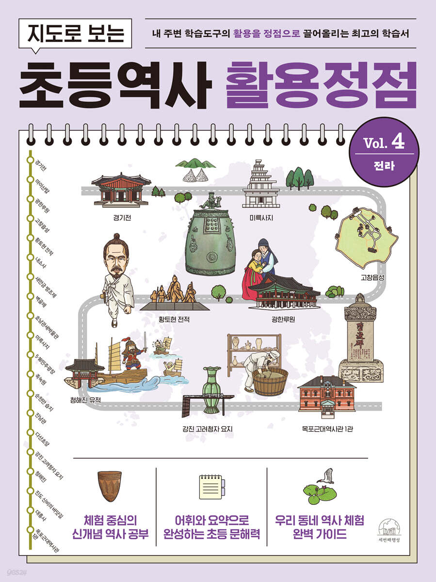 지도로 보는 초등역사 활용정점 4