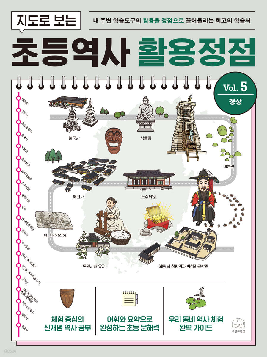 지도로 보는 초등역사 활용정점 5