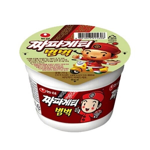 농심 짜파게티 범벅 12개 탕비실 가성비 간식