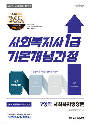 2027 나눔의집 사회복지사1급 기본개념과정 사회복지행정론