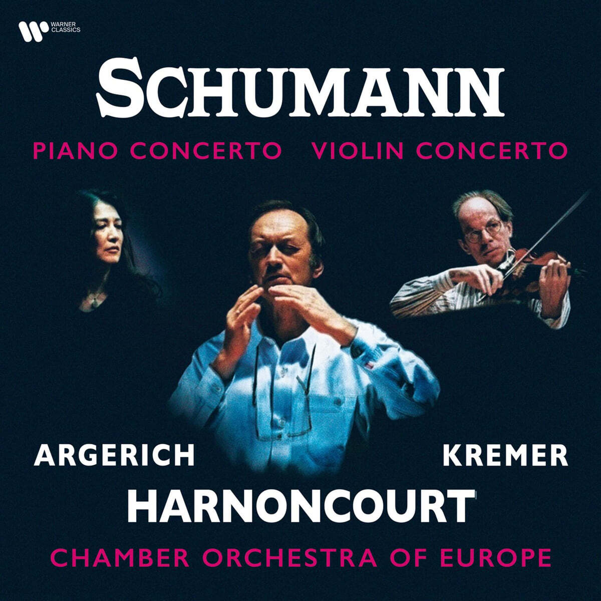 Nikolaus Harnoncourt 슈만: 피아노 협주곡, 바이올린 협주곡 (Schumann: Piano Concerto &amp; Violin Concerto) [2LP]
