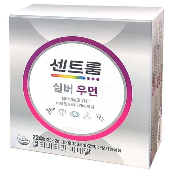 센트룸 실버 우먼 멀티 비타민 세트 224정 무료배송