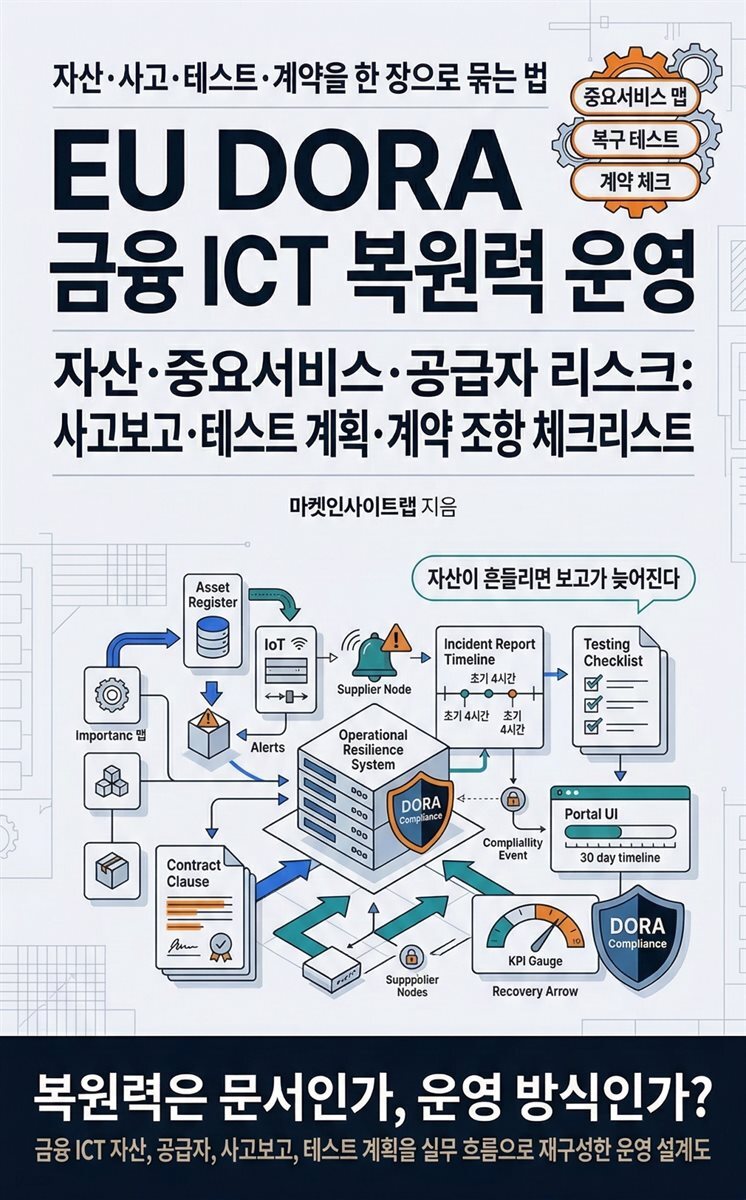 EU DORA 금융 ICT 복원력 운영