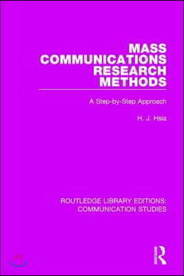 Mass Communications Research Methods