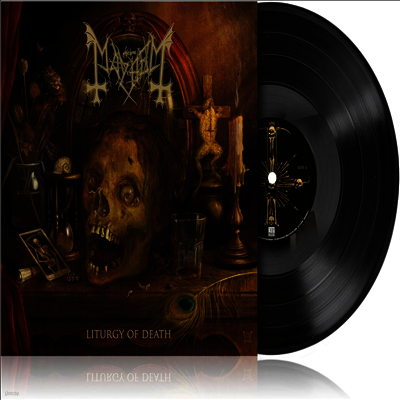 Mayhem — Liturgy Of Death 앨범 커버