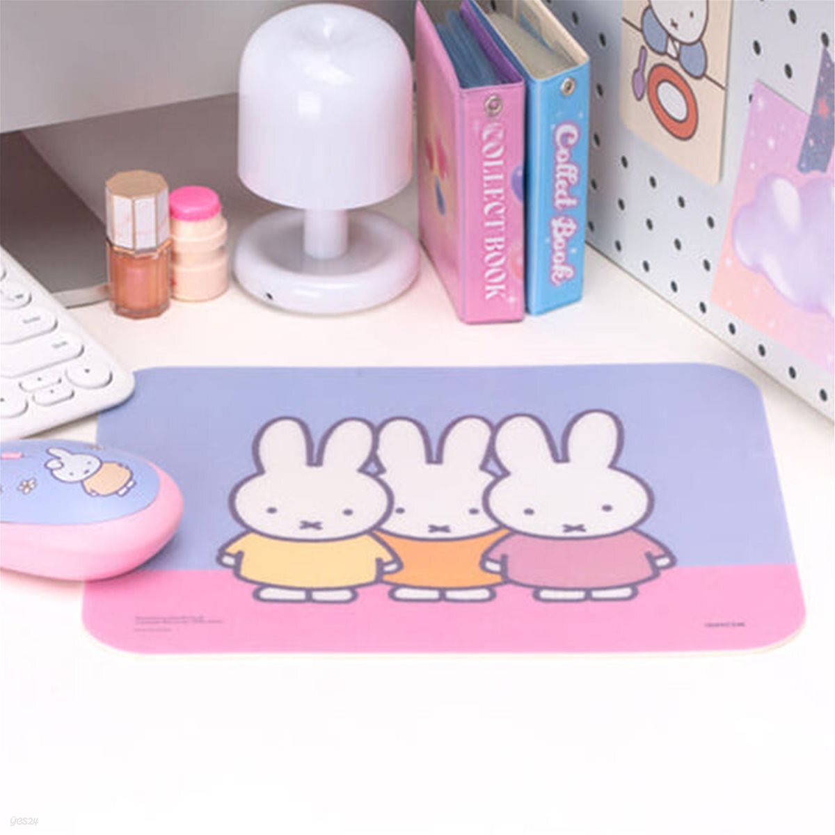 미피 캐릭터 귀여운 토끼 마우스패드 데스크패드 PVC패드 miffy
