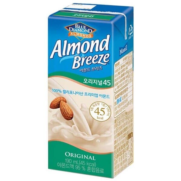 아몬드브리즈 오리지널 190ml 24팩 탕비실 가성비