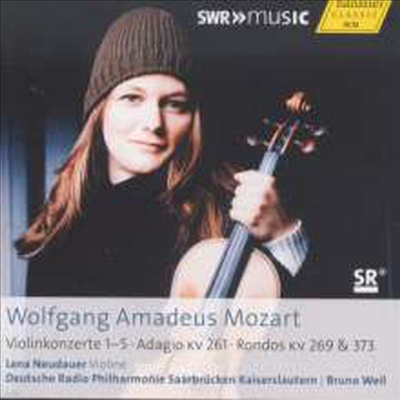 Ʈ: ̿ø ְ  1 - 5 (Mozart: Complete Violin Concertos Nos.1 - 5) (2CD) - Lena Neudauer