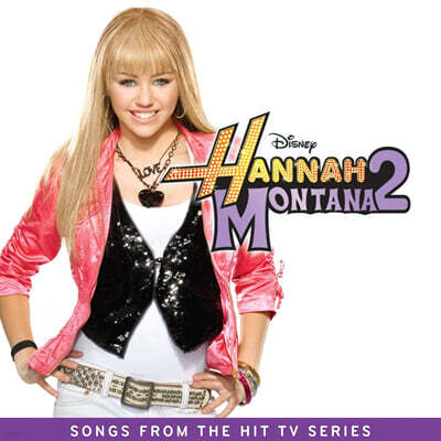 한나몬타나 2 시트콤 음악 (Hannah Montana 2 - Songs From And Inspired By The Hit Tv Series) [블랙 & 화이트 스플래터 컬러 LP]
