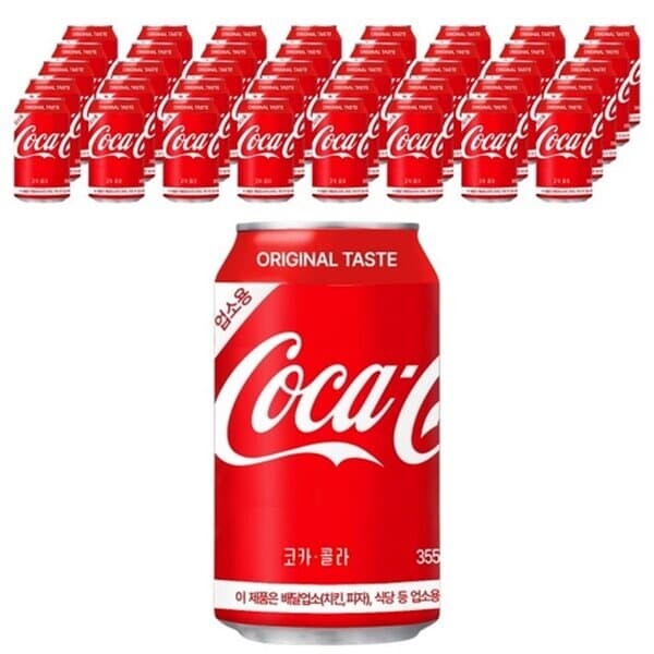 코카콜라 업소용 355ml 24캔 바코드없음x2 무료배송