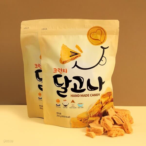달고나 크런치 200g x 2봉
