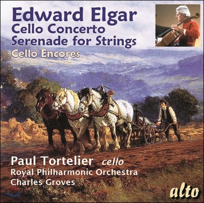 Paul Tortelier : ÿ ְ / Ű:  ְ  (Elgar: Cello Concerto, Serenade for Strings / Tchaikovsky: Rococo Variations / Dvorak: Rondo)