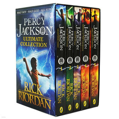 Percy Jackson Ultimate Collection 5 Book Box Set