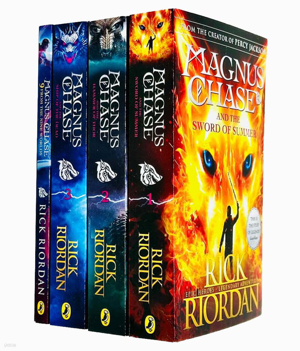 Magnus Chase and the Gods of Asgard 4 Books Collection Set