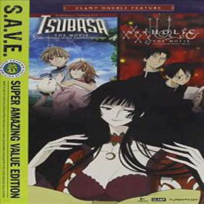 Clamp Double Feature: Tsubasa / Xxxholic - Super Amazing Value Edition (ٻ ũδŬ  / xxxȦ )(ڵ1)(ѱ۹ڸ)(DVD)