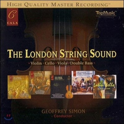 Geoffrey Simon — Geoffrey Simon 더 런던 스트링 사운드 (The London String Sound) 앨범 커버