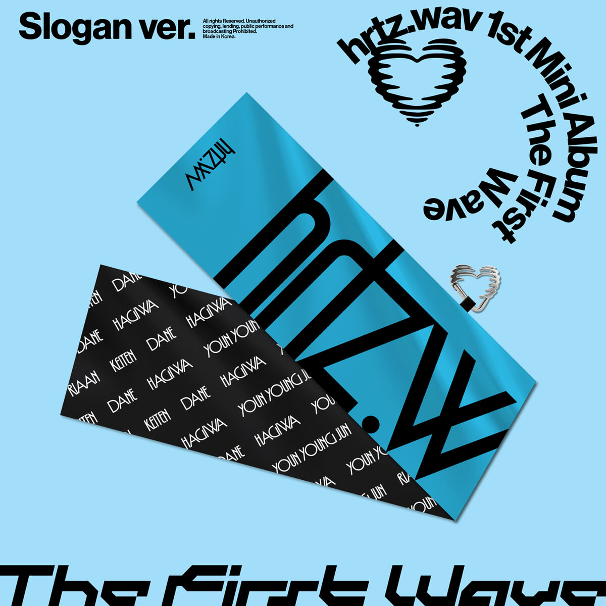 hrtz.wav (하츠웨이브) - 미니앨범 1집 : The First Wave [Slogan ver