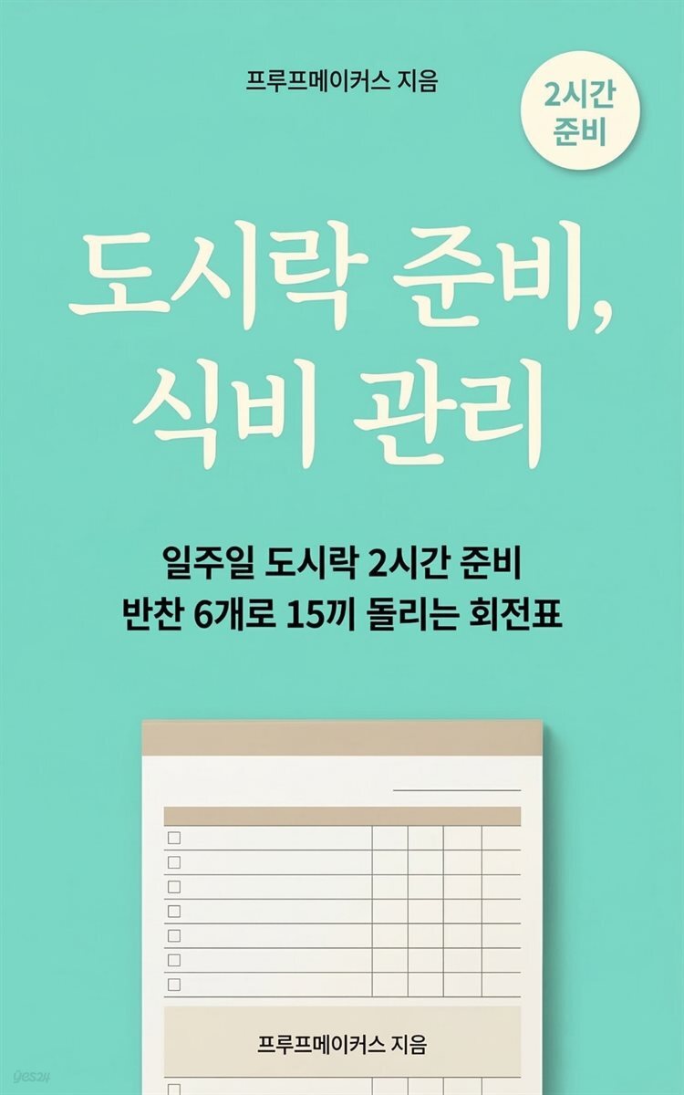 도시락 준비, 식비 관리