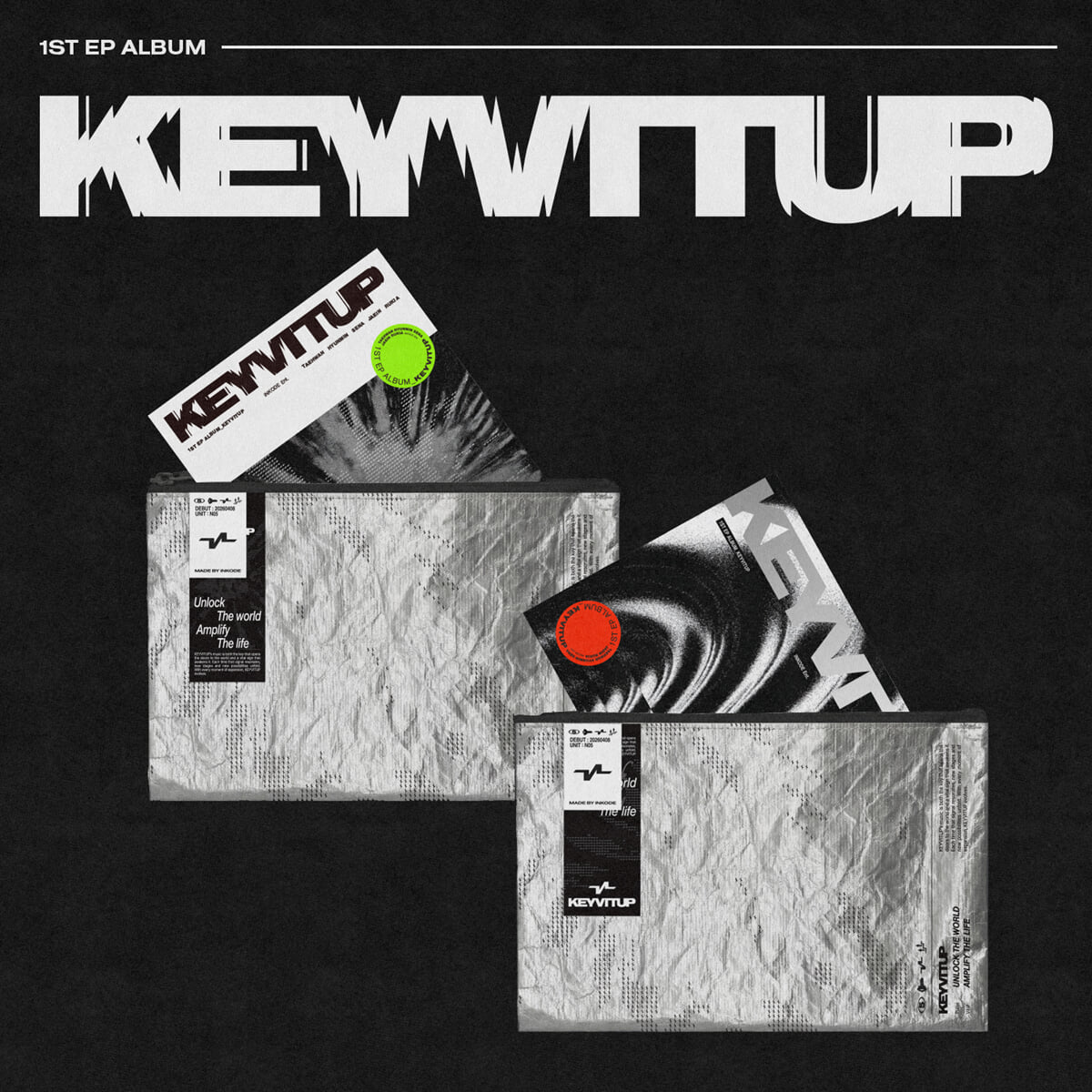 KEYVITUP (키빗업) - 1ST EP ALBUM [KEYVITUP][2종 중 1종 랜덤발송]