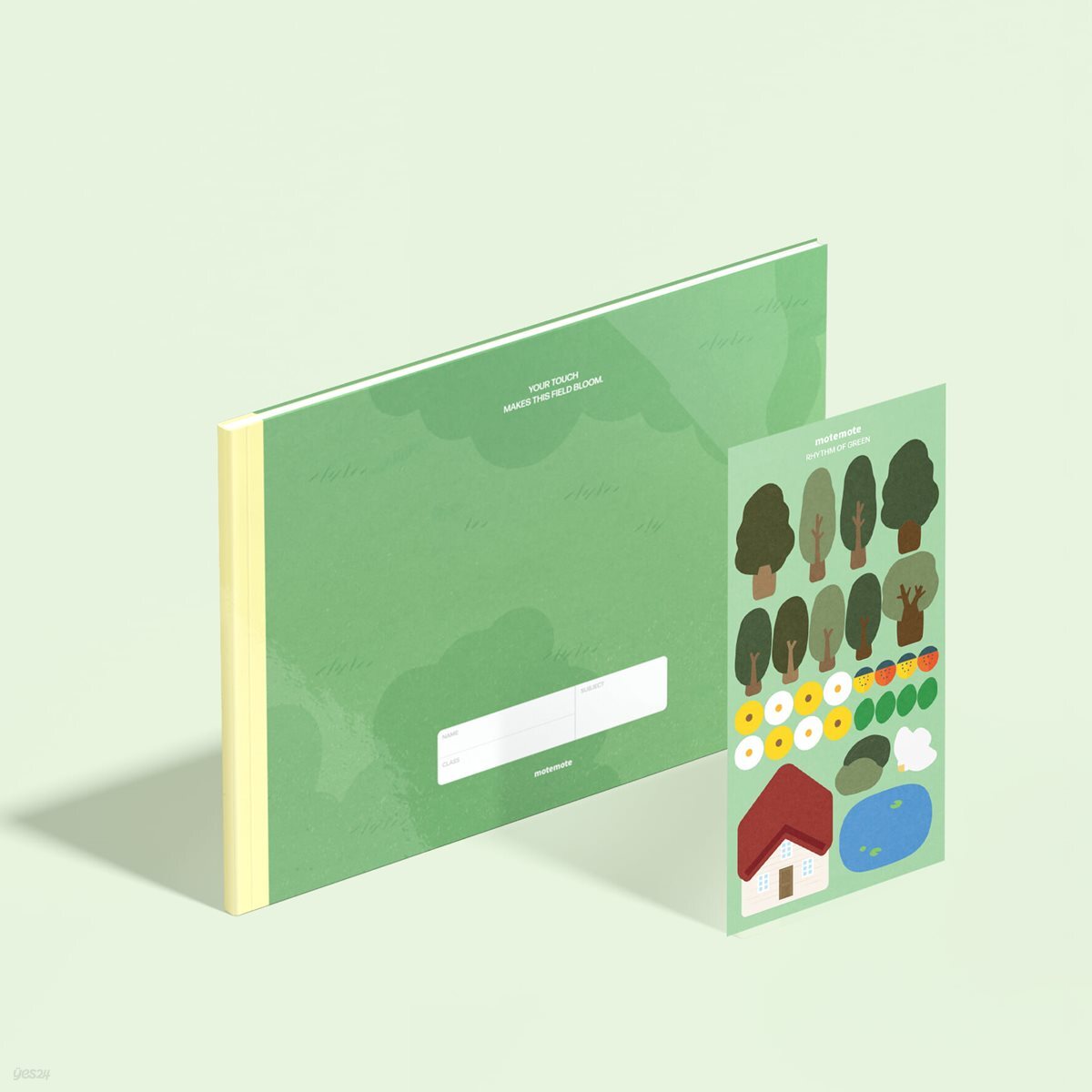 [모트모트] 키즈 받아쓰기 노트+스티커 SET