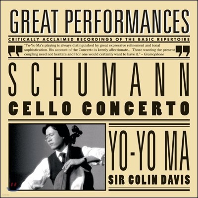Yo-Yo Ma / Colin Davis : ÿ ְ, ȯҰ (Schumann: Cello Concerto)