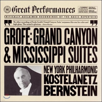 Leonard Bernstein ׷: ׷ ĳ, ̽ý  (Grofe: Grand Canyon and Mississipi Suites) ʵ Ÿ