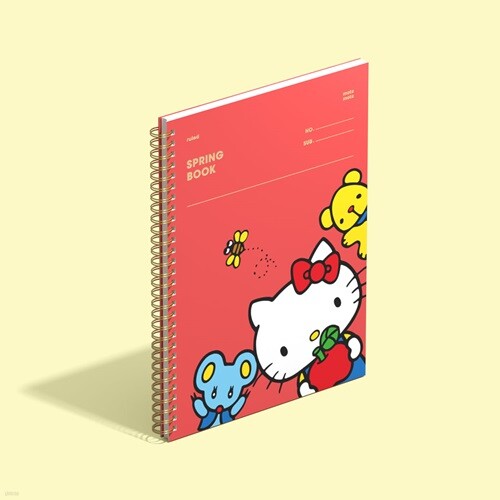 [모트모트X산리오] 스프링북 룰드 - 헬로키티