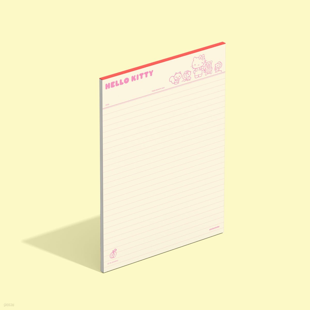 [모트모트X산리오] 노트페이퍼 룰드 - 헬로키티