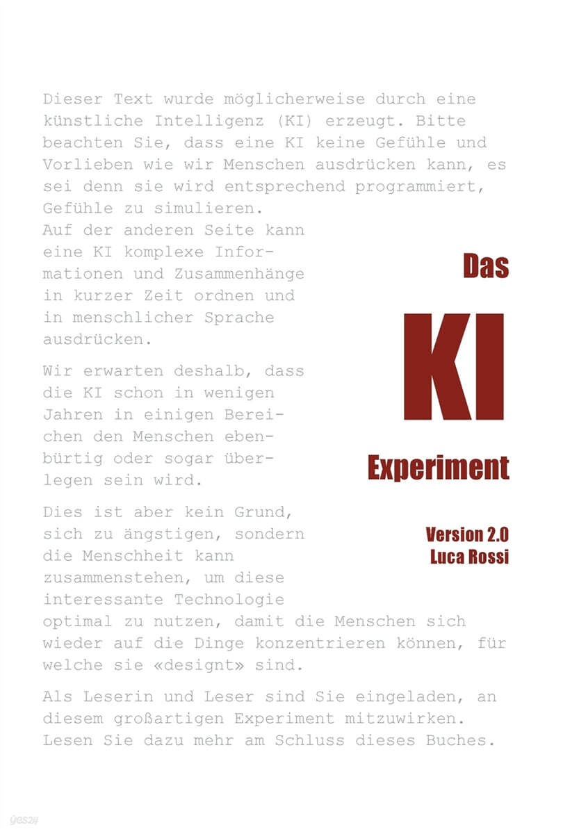 Das KI Experiment