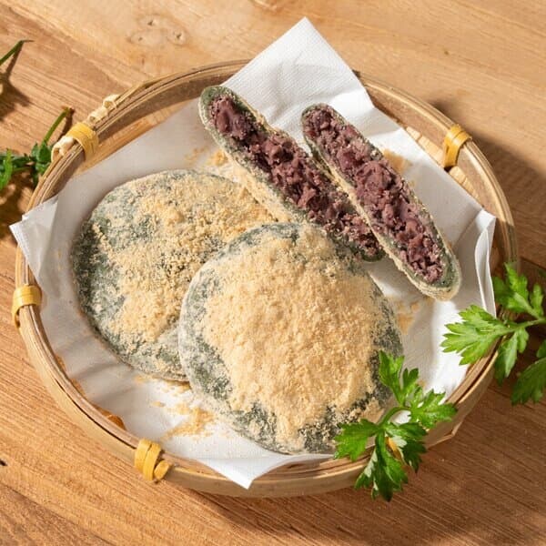 [싸리재] 싸리재 수제 저당 팥소 [ 콩고물 앙금 쑥개떡 240g ] 자연해동 굳지않는떡 - 인공화학첨가물 0% 우리 농산물로 만듭니다