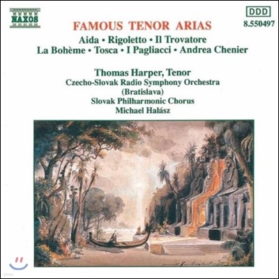 Thomas Harper 유명 테너 아리아 - 아이다, 리골레토, 일 트로바토레 (Famous Tenor Arias from Aida, Rigoletto, Il Trovatore)