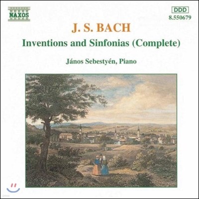 Janos Sebestyen : κǰ Ͼ  (Bach: Inventions and Sinfonias Complete)