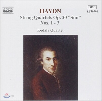 Kodaly Quartet 하이든: 현악 사중주 25, 26, 28번 '태양' (Haydn: String Quartets Op.20 'Sun' Nos.1-3)