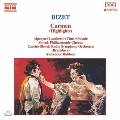 Alexander Rahbari 비제: 카르멘 하이라이트 (Bizet: Carmen Highlights)