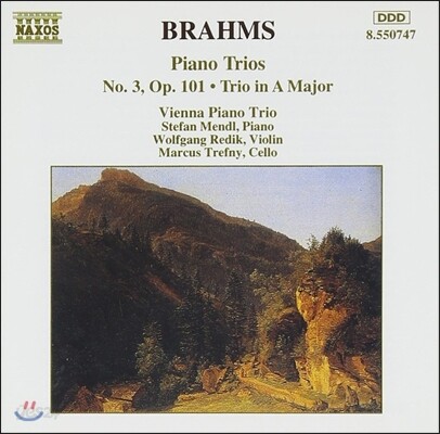 Vienna Piano Trio 브람스: 피아노 삼중주 3번, A 장조 (Brahms: Piano Trios Op.101, Trio in A Major)