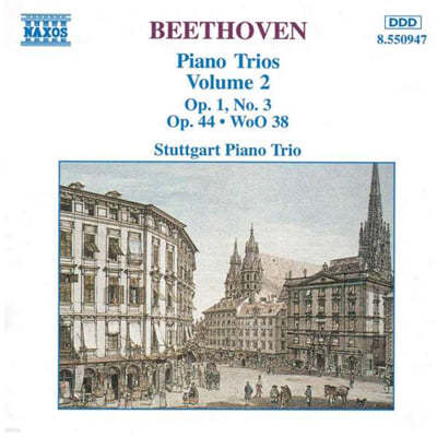 Stuttgart Piano Trio 베토벤: 피아노 삼중주 2집 (Beethoven: Piano Trios Op.1 No.3, Op.44 WoO38)