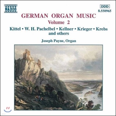 Joseph Payne 독일 오르간 음악 2집 - 키텔 / 파헬벨 / 크렙스 (German Organ Music - Kittel / Pachelbel / Krebs)