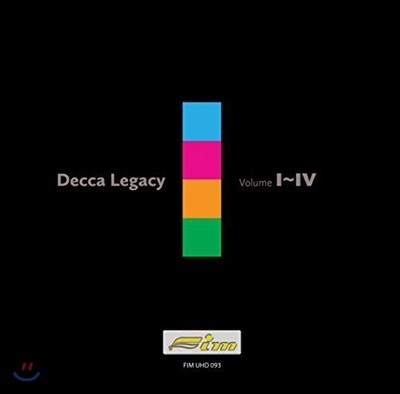 ī ׷ ڵ  ڽ Ʈ (Decca Legacy Vol. 1 - 4) (4CD)