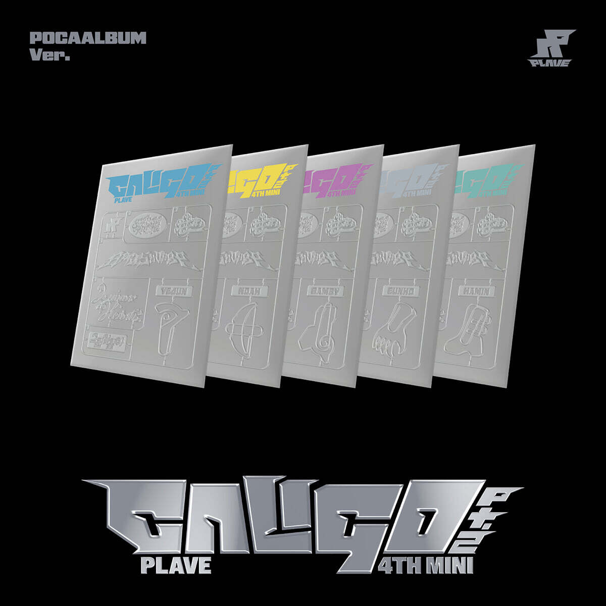 플레이브 (PLAVE) - PLAVE 4th Mini Album 'Caligo Pt.2' [POCAALBUM Ver.][5종 SET]
