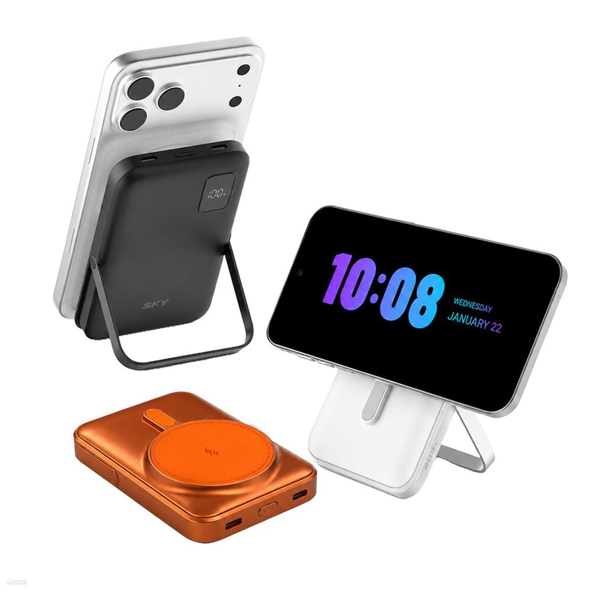 스카이 반고체 맥세이프 고속 보조배터리 10000mAh SW10