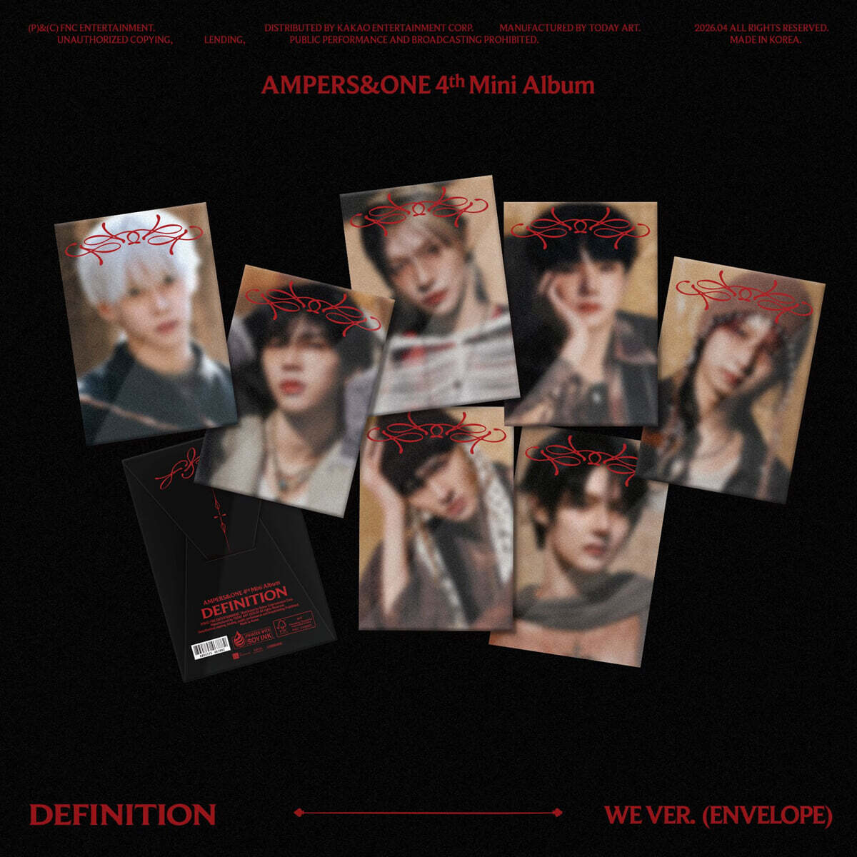 앰퍼샌드원 (AMPERS&amp;ONE) - 미니앨범 4집 : DEFINITION [WE Ver.][7종 중 1종 랜덤발송]